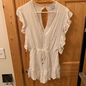 Romper! - white - size medium